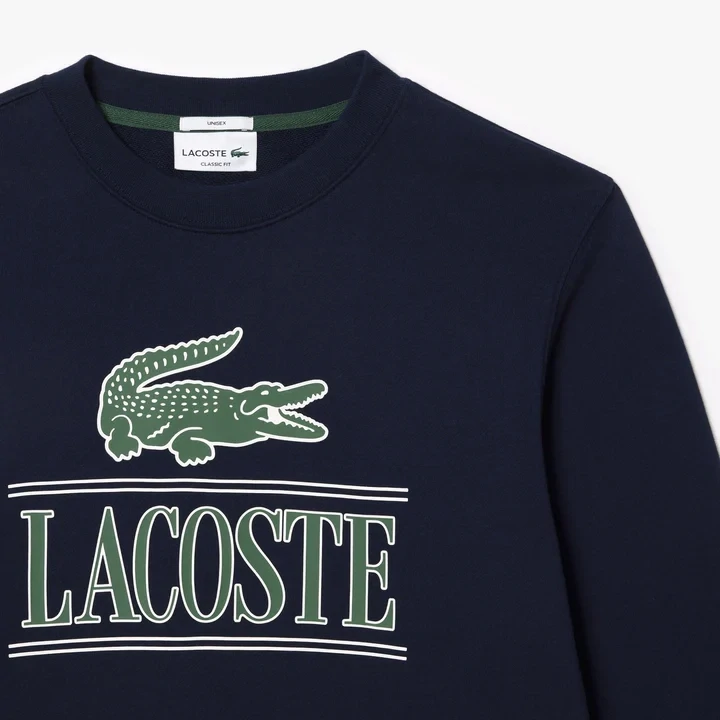 Lacoste SH1228 52 166 Men's Long Sleeve Logo Sweatshirt