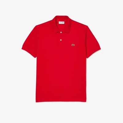 Lacoste L1212 52 240 Men’s Short Sleeve Classic Fit Polo Shirt – Rouge