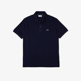 Lacoste L1221 52 166 Men's SS Classic Fit Polo Shirt/ MARINE