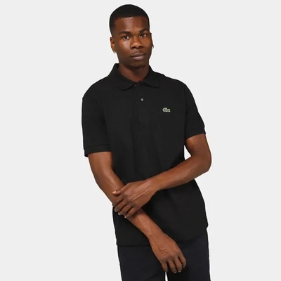 Lacoste L1212 52 031 Men’s Short Sleeve Classic Fit Polo Shirt – Black