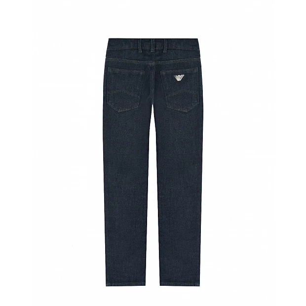 Armani 6L4J06 4D3DZ Boy’s 5-Pocket Denim Jean Pants – Denim Blue