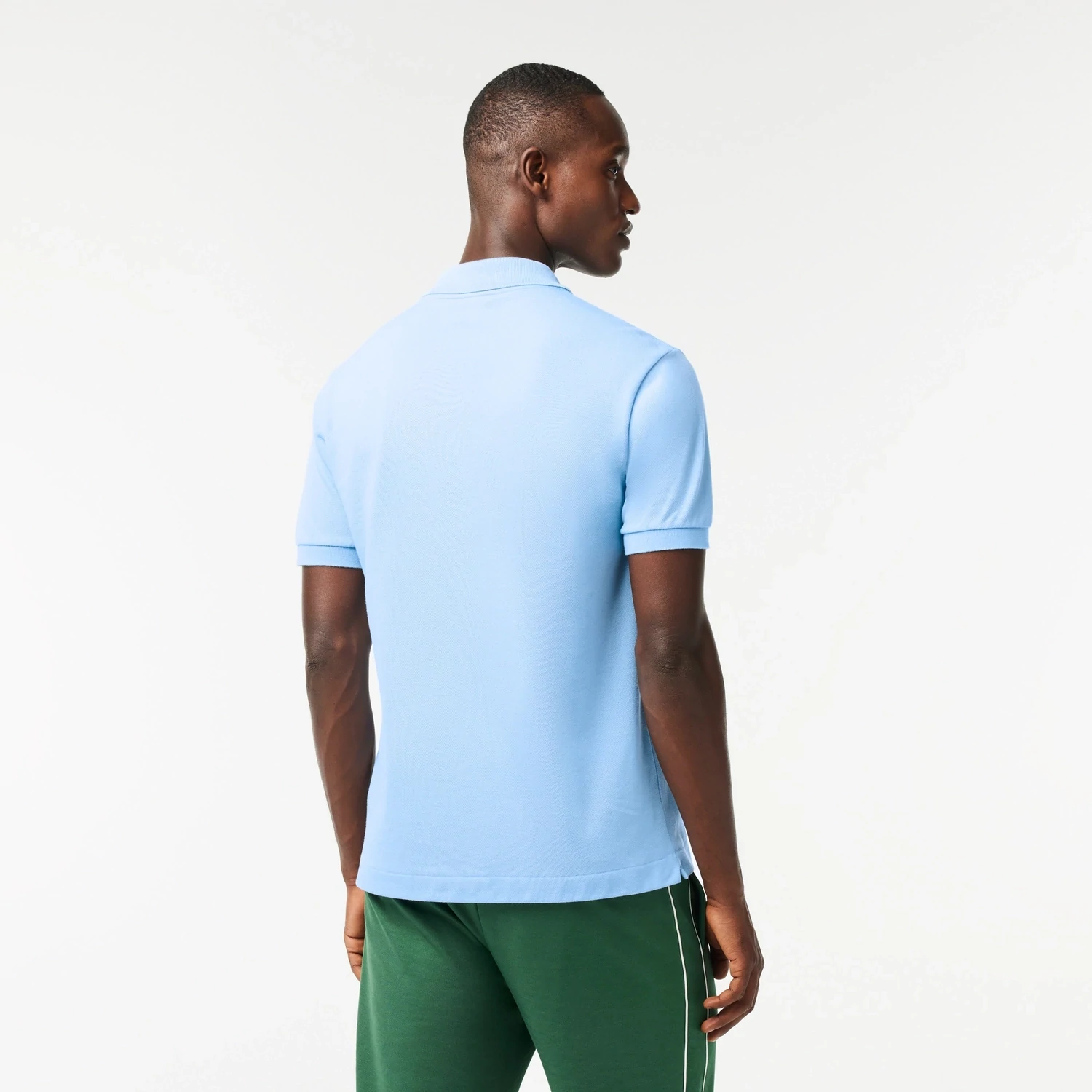 Lacoste L1212 52 HBP Men’s Short Sleeve Classic Fit Polo Shirt – Panorama Blue