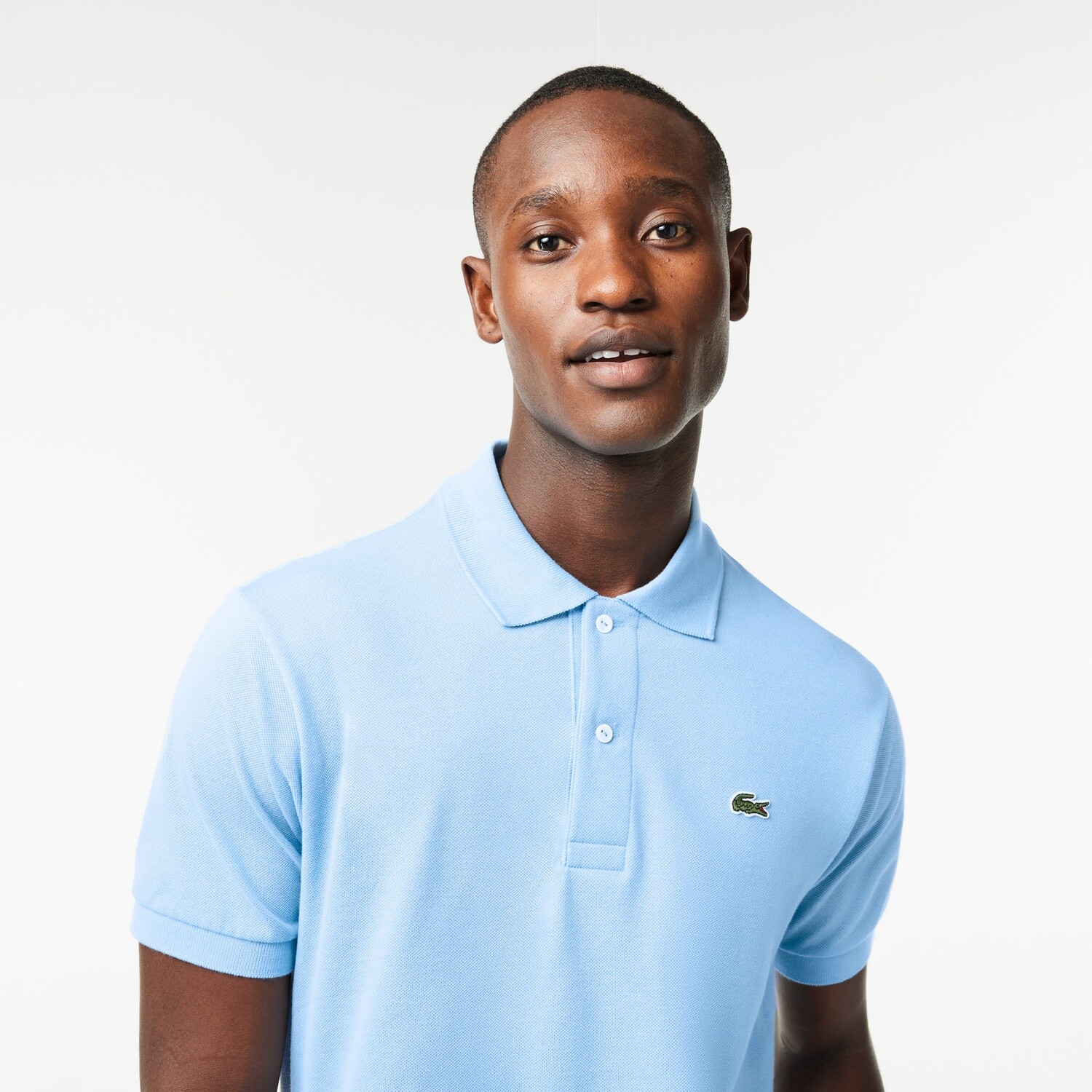Lacoste L1212 52 HBP Men’s Short Sleeve Classic Fit Polo Shirt – Panorama Blue