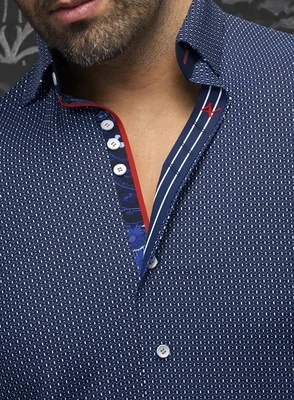 Au Noir CESTERO Men’s LS Dress Shirt/