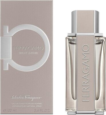 Salvatore Ferragamo 21306 Ferragamo Men’s Eau De Toilette 100ml/ BRIGHT LEATHER