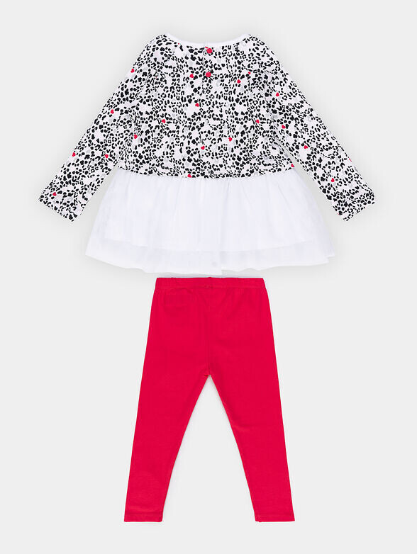 Guess A1YG17KA6W0 , Baby, Baby Girl, 2 piece Set, Long Sleeve T- Shirt and Pink Pants