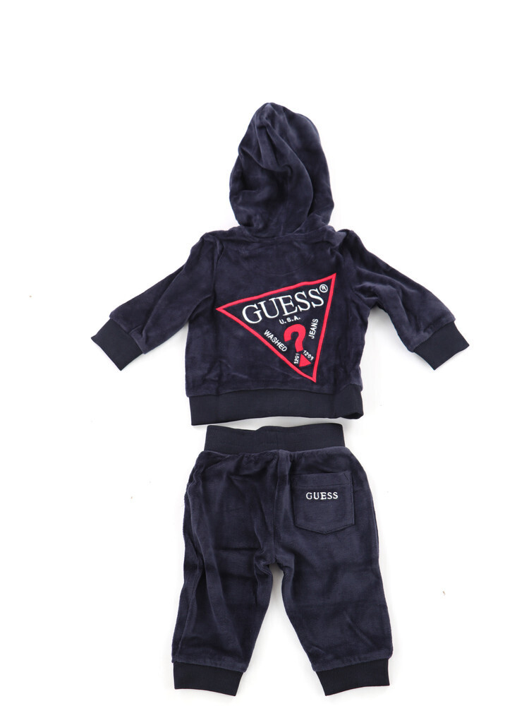 Guess I3BG13KAVN0 Baby Boy's Long Sleeve Chenille Hoodie & Joggers Set 2PC