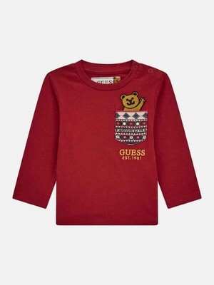 Guess I3BI04I3Z13 Baby Boy's Long Sleeve T-Shirt