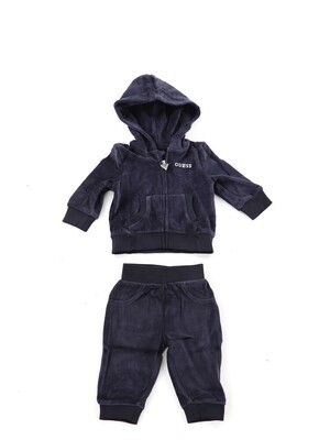 Guess I3BG13KAVN0 Baby Boy's Long Sleeve Chenille Hoodie & Joggers Set 2PC