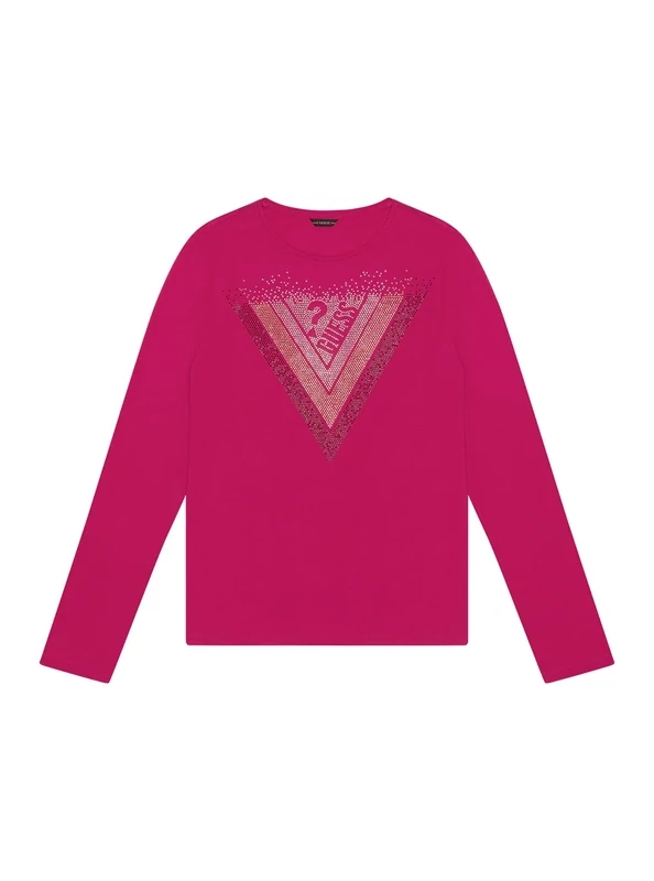 Guess J1BI30K68D2 Girls Pink Long Sleeve Top