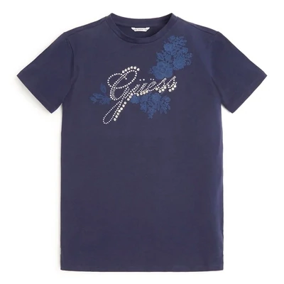 Guess J2RI26K6YW1 Girls Blue T-Shirt