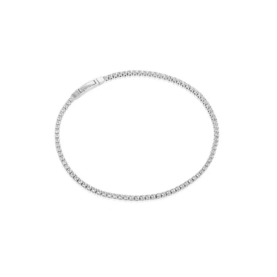 Sif Jakobs SJ-B2869-CZ/18 Small Silver CZ Tennis Bracelet (ELLERA)