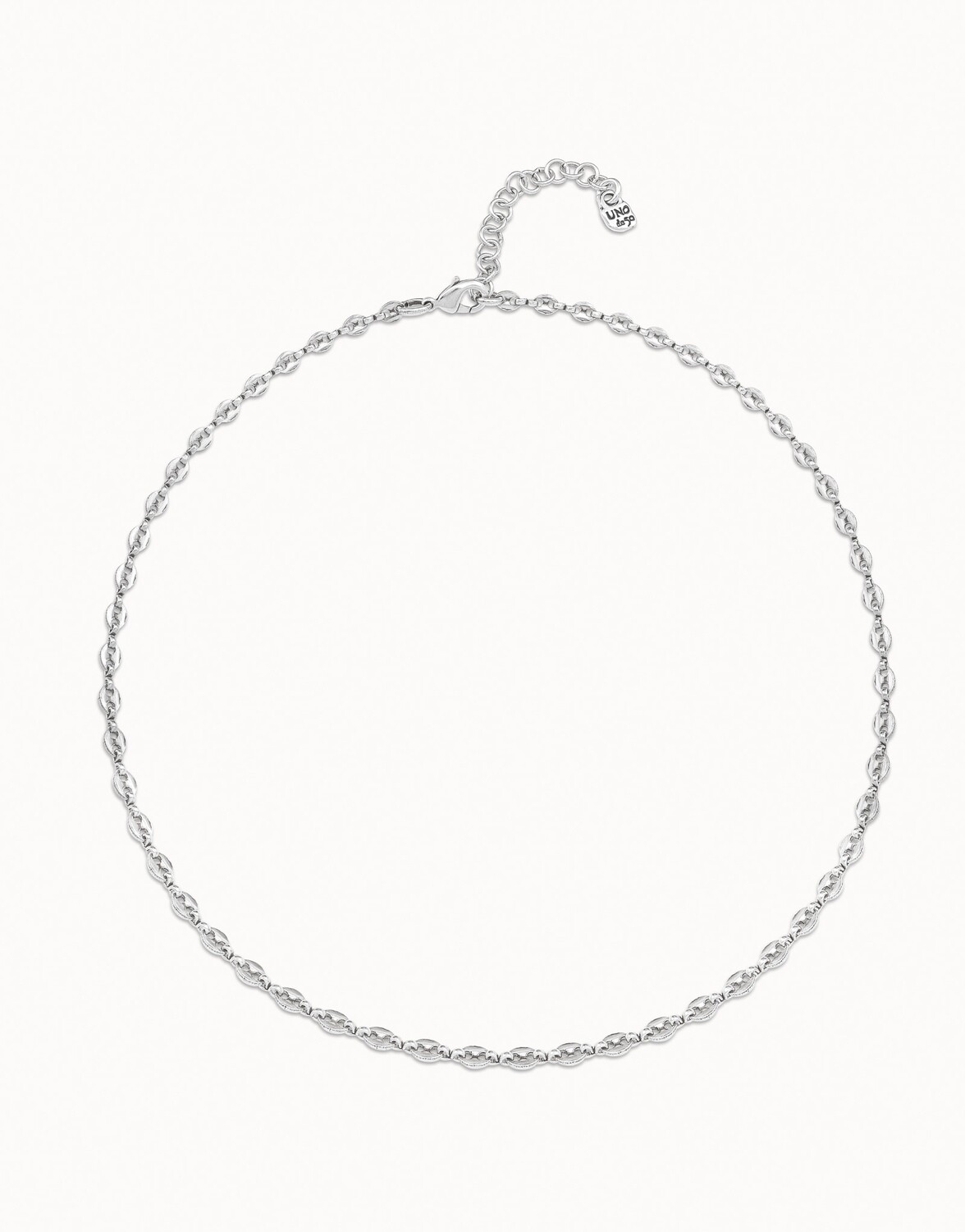UNOde50 COL1365MTL000U Collier chaîne maillons double trou en argent sterling - Cadena 3