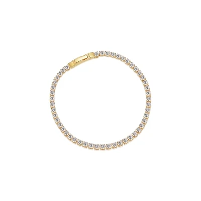 Sif Jakobs SF-B2870-CZ-YG-18 Women's 18kt Gold Plated Ellera Grande Bracelet