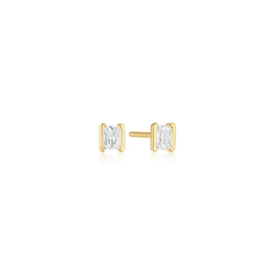 Sif Jakobs E42250-CZ-YG Women's 18kt Gold Plated Roccanova Earrings