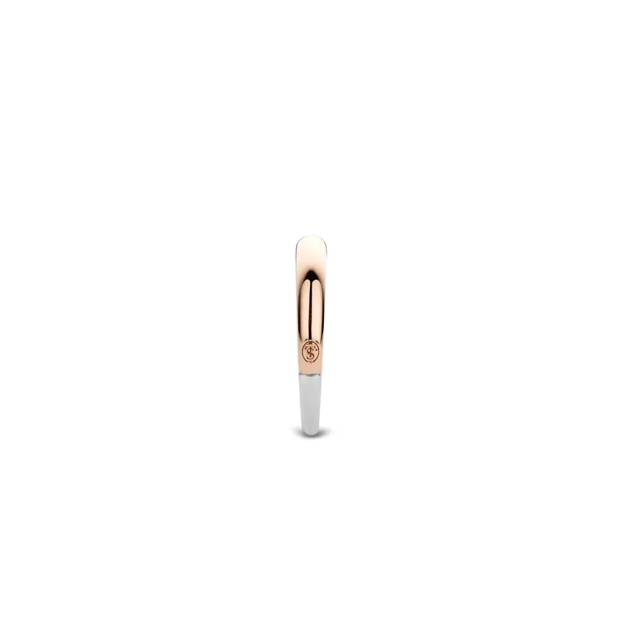 Ti Sento 12104SR/52 Ring Rose Gold Band