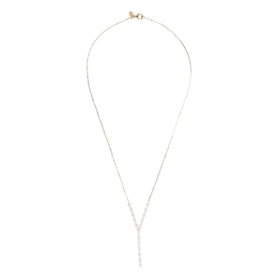 Bronzallure WSBZ01597Y.Y Golden Necklace 18Kt Plated CZ – White