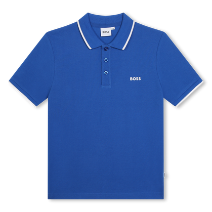 Hugo Boss J50704/872 Boy's SS Basic Polo Shirt/ ELECTRIC BLUE