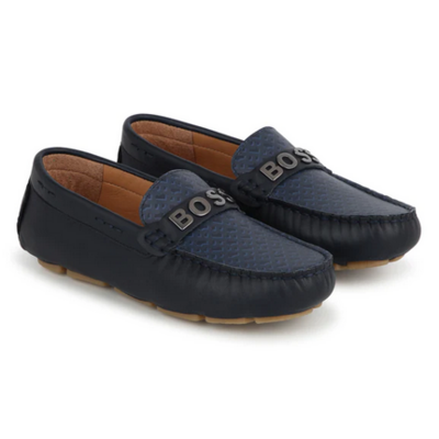 Hugo Boss J50852 Boy's Moccasin Shoes/