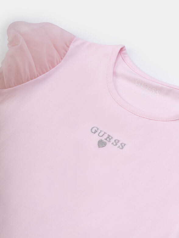 Guess K2RI24K6YW1 Girls Pink T-Shirt