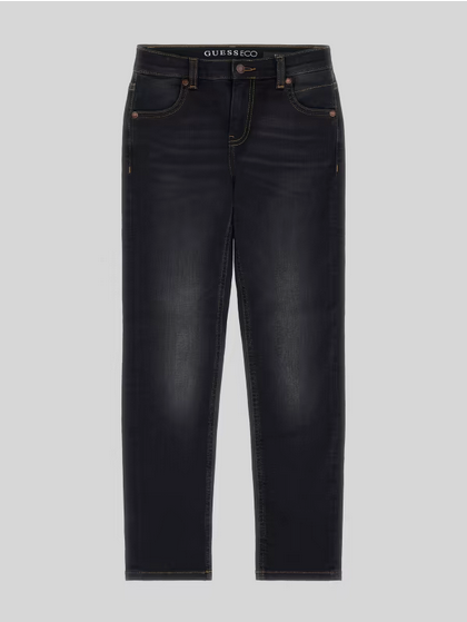 Guess L3YA01D4KC0 Boys Black Denim Jeans