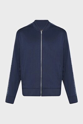 Michael Kors CR451PKA9Q Men's Empire Logo Tape Bomber Jacket/ Michael Kors CR451PKA9Q Men's Empire Logo Tape Bomber Jacket/