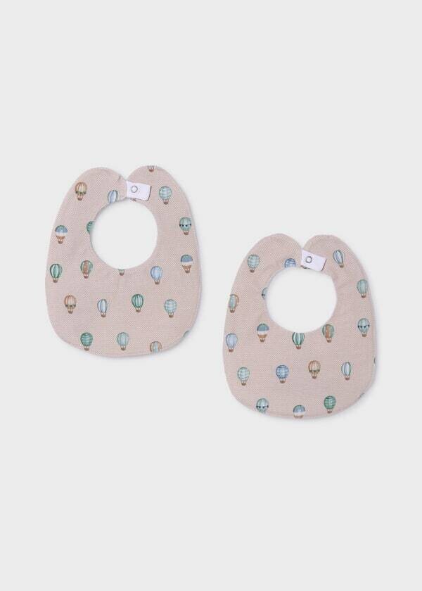 Mayoral 9408 Baby Boy's Reversible Balloon Bib