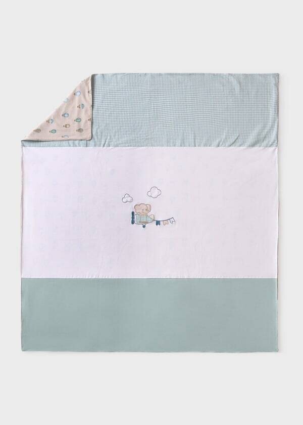 Mayoral 9399 Baby Boy's OS Balloon Blanket – Jade