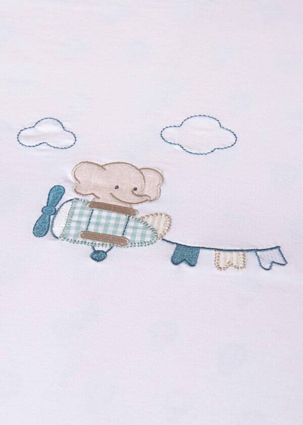Mayoral 9399 Baby Boy's OS Balloon Blanket – Jade