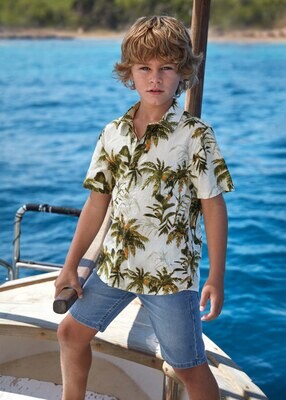 Nukutavake 6286 Boy's Soft Denim Shorts/