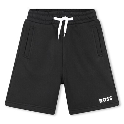 Hugo Boss J50680/09B Boy's Shorts – Black