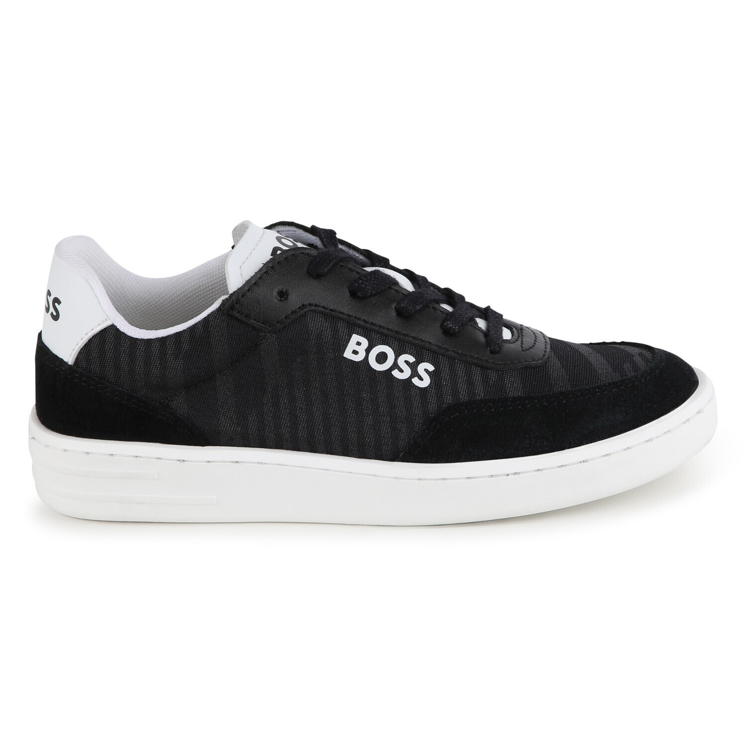 Hugo Boss J50858/09B Boy's Trainer Shoes/ BLACK