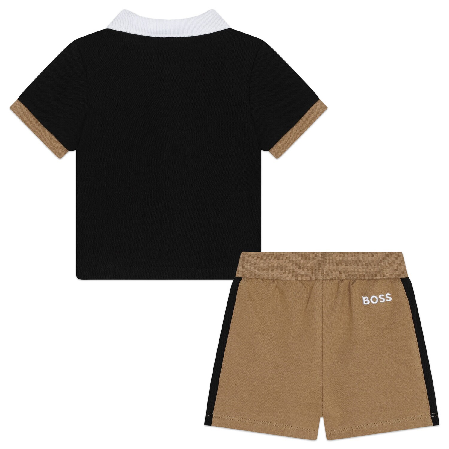 Boss J50785 Baby Boy's Polo & Shorts Set