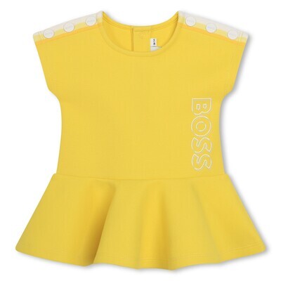 Boss J50810 Baby Girl Short Sleeve Dress