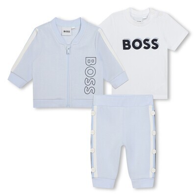 Boss J50796 Baby Boy's Tracksuit & Tee Set
