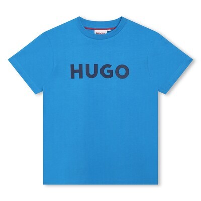 Hugo G00007 Boy's Short Sleeve Logo T-Shirt