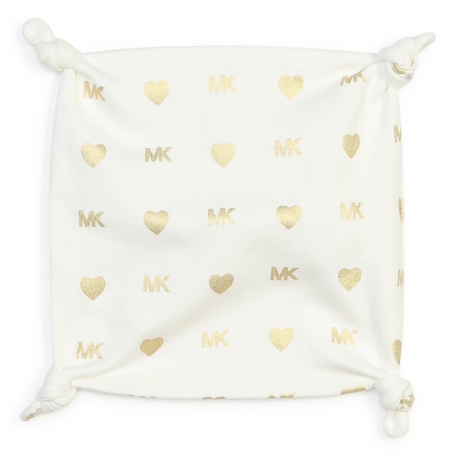 Michael Kors R30066 Baby Girl's Footie, Hat, & Cloth Set