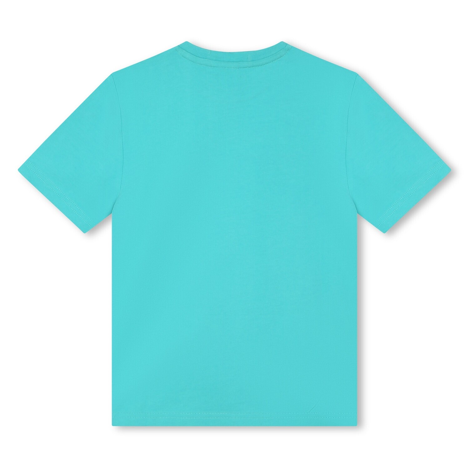 Hugo Boss J50771/043 Boy's Short Sleeve BOSS Logo T-Shirt – Flint Blue