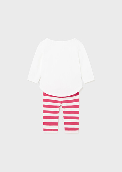 Mayoral 1716 Baby Girl's LS T-Shirt & Legging Set 2PC/