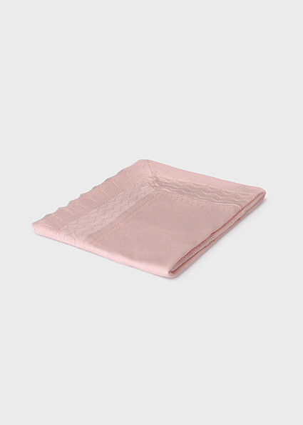 Mayoral 9393 Baby Girl's OS Knit Ruffled Shawl