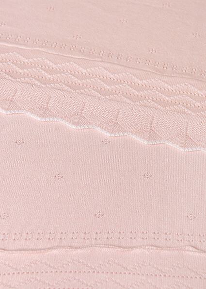 Mayoral 9393 Baby Girl's OS Knit Ruffled Shawl