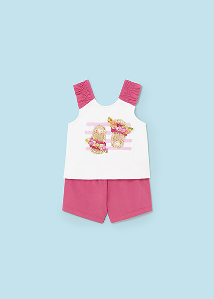 Mayoral 2pc Socks Set - Magenta Mayoral 2pc Socks Set - Magenta