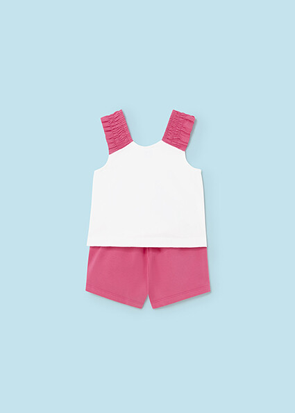 Mayoral 1230 Baby Girl's SL Slipper Top & Shorts Set 2PC