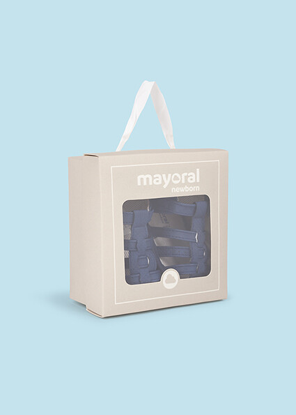 Mayoral 9738 Baby Boy's Sandals w/ Velcro/
