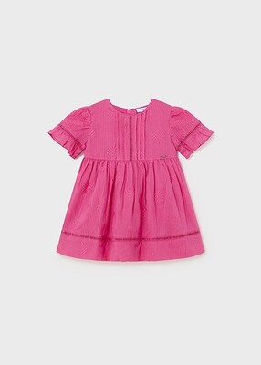 Mayoral 1912 Baby Girl's SS Embroidered Dress/