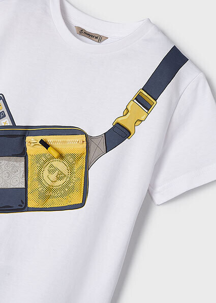 Mayoral 3018 Boy's Short Sleeve Scenery T-Shirt