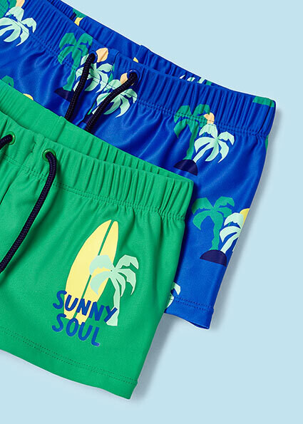 Mayoral 3611 Boy's Tropical Swim Shorts/