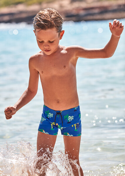 Mayoral 3611 Boy's Tropical Swim Shorts/