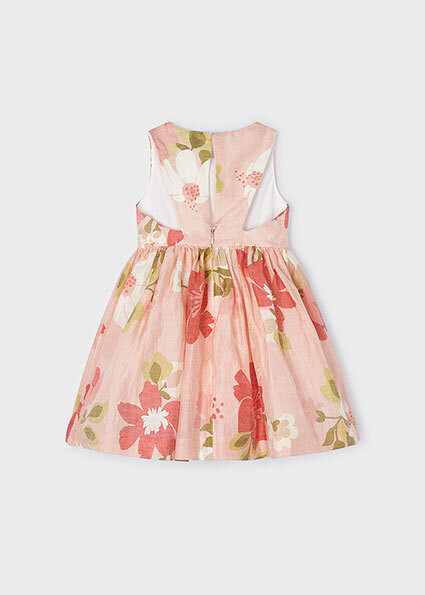 Mayoral 3911 Girl's SL Floral Printed Dress