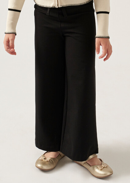 Mayoral 6502 Girl's Cropped Pants w/ D-Ring Detail